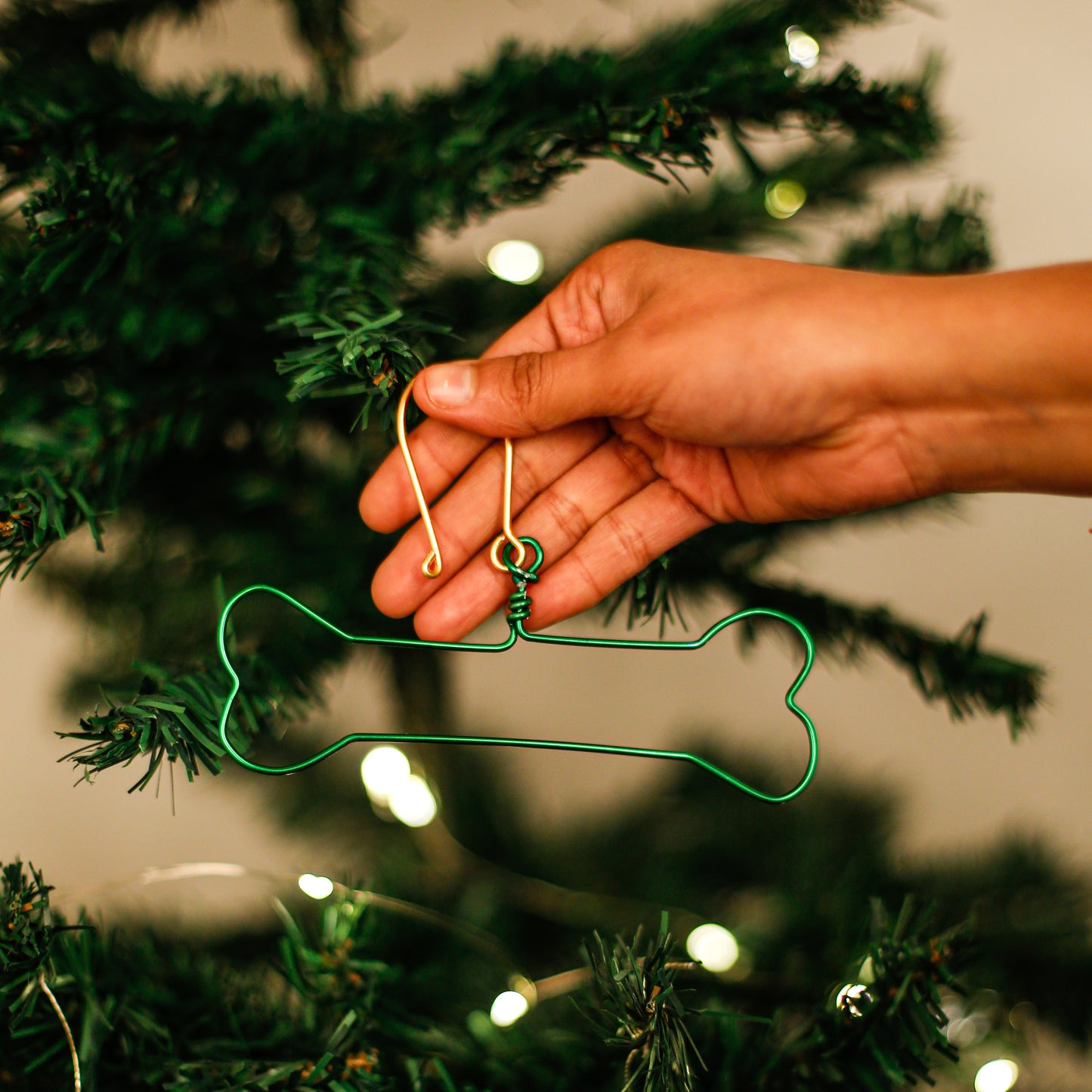 Christmas Tree Wire Ornament woof woof1 (Free Shipping)