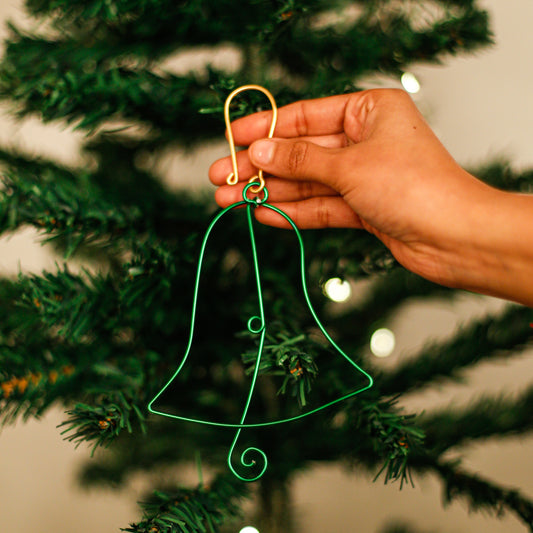 Christmas Tree Wire Ornament- XMas Bell(FREE SHIPPING)