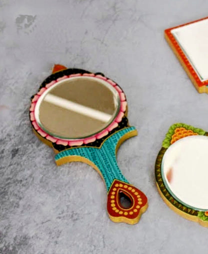 Handpainted  Mirrors - Abhivyaktii - Trove collaboration