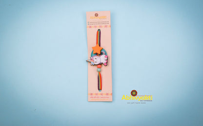 Baby Unicorn Rakhi - Send to USA (free shipping )