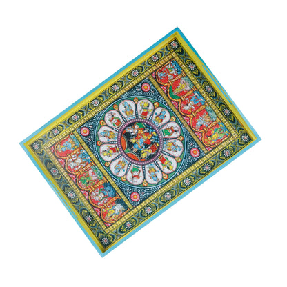 Krishna Raas Leela Big Wooden Tray(FREE SHIPPING)